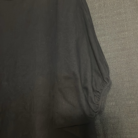 BRYN WALKER The Wilder Oversized Dolman Batwing Sleeve Boat Neck Tunic Top - Picture 7 of 14